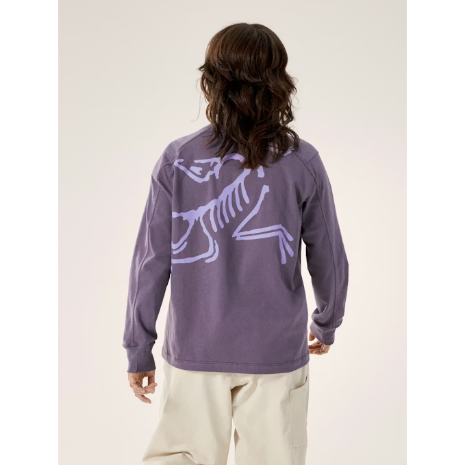 Arc'teryx Women's Kragg Cotton Bird Crew Neck Shirt LS