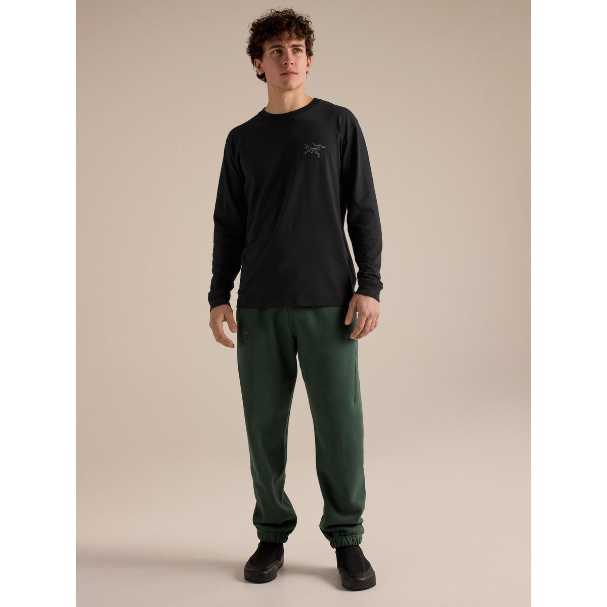 Arc'teryx Emblem Fleece Jogger in Black