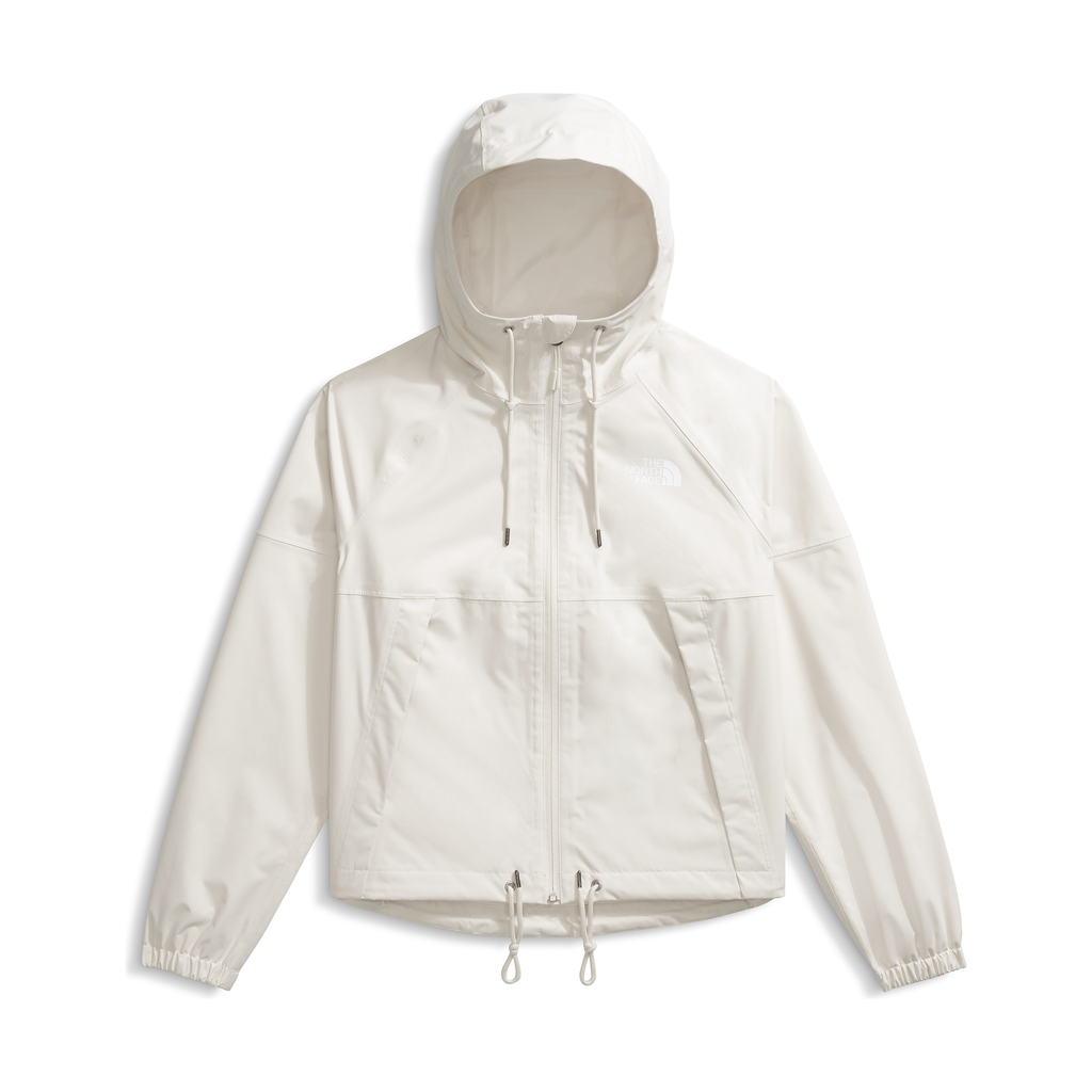 The North Face Women's Antora Rain Hoodie in White Dune