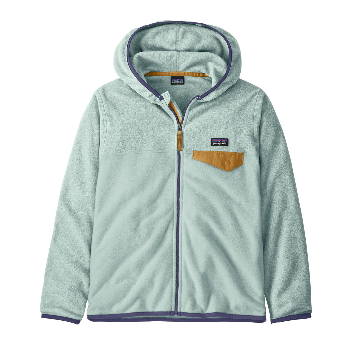 Patagonia Kids' Micro D® Snap-T® Fleece Jacket in Virtually Blue