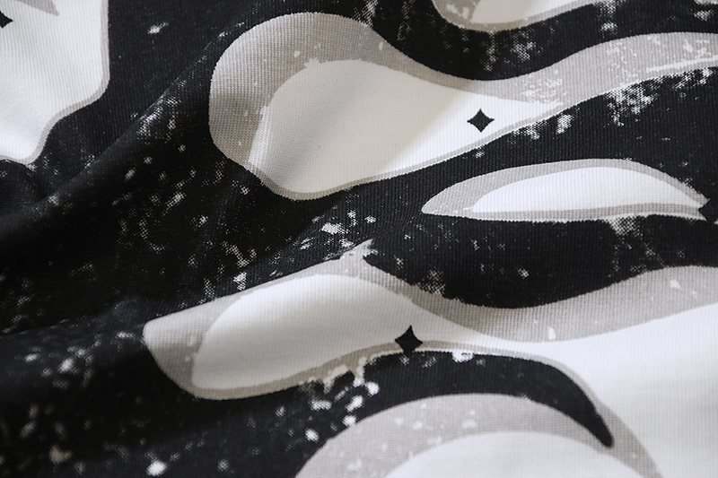 Hellstar White Graphic Long-Sleeve T-Shirt — detail