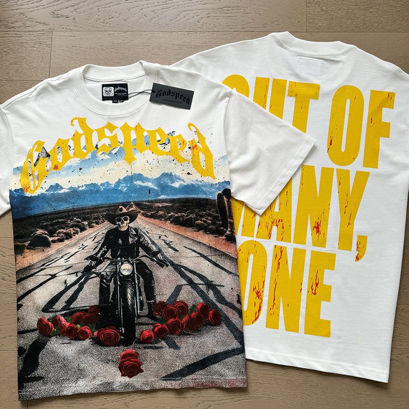 Godspeed Out of Many One Graphic T-Shirt — context