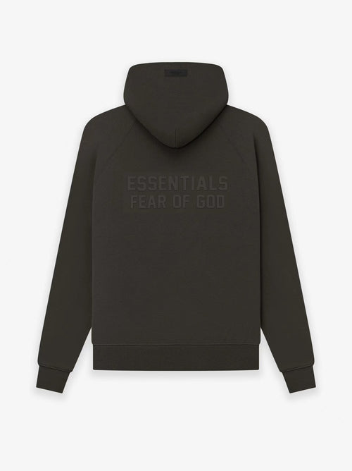 Essentials Fear of God Tonal Back Graphic Pullover Hoodie — back