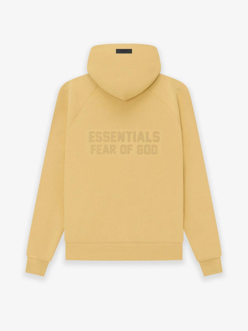 Essentials Fear of God Tonal Back Graphic Pullover Hoodie — back