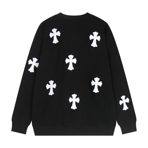 Chrome Hearts Cross Patch Crewneck Sweatshirt — back