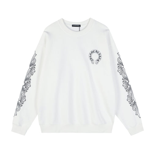 Chrome Hearts Sanskrit Letter Cross Graphic Sweatshirt — front