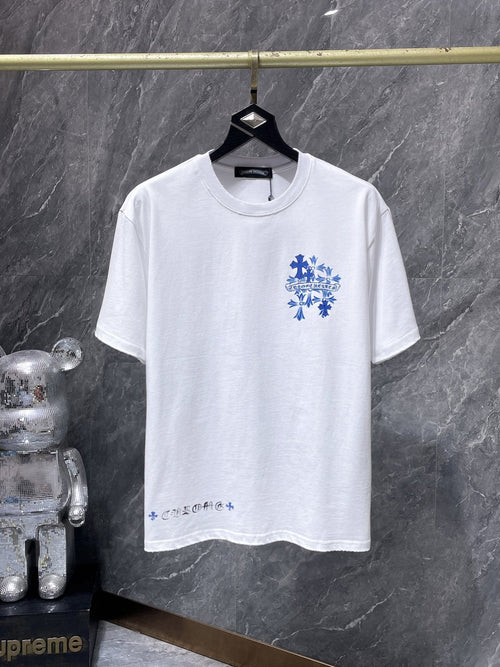 Chrome Hearts Cross Graffiti Graphic T-Shirt — front