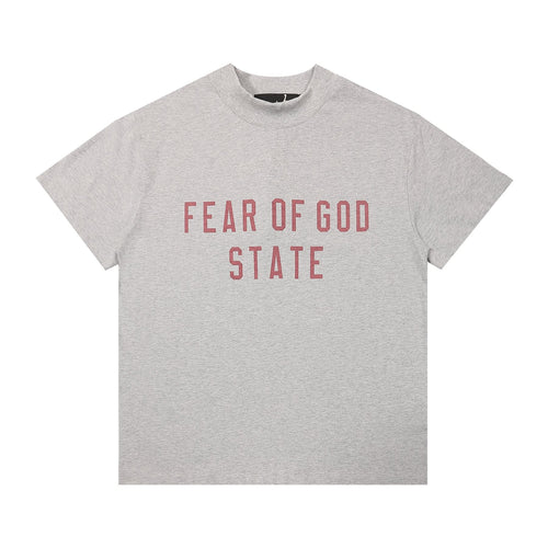 ESSENTIALS Fear of God State Graphic T-Shirt — front
