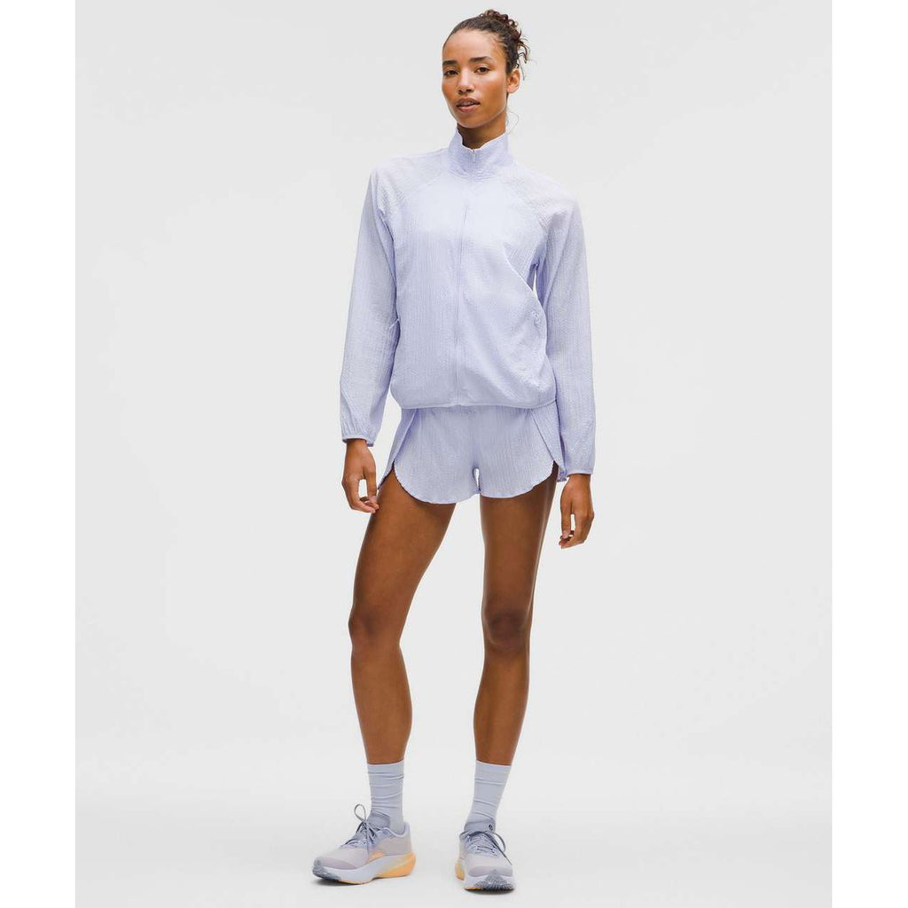 Lululemon Women's Adapted State Textured Jacket in Serene Blue